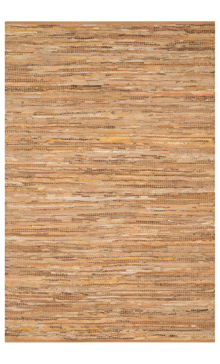 Tapis Edge en jute et coton