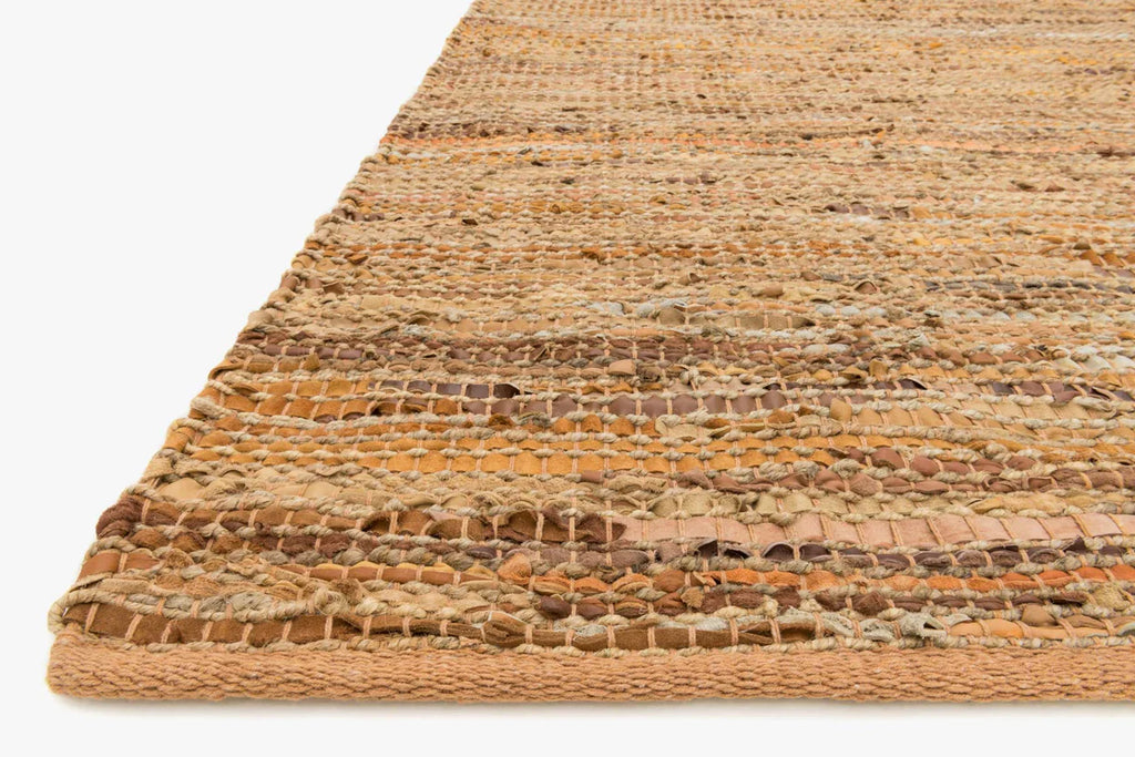 Tapis Edge en jute et coton