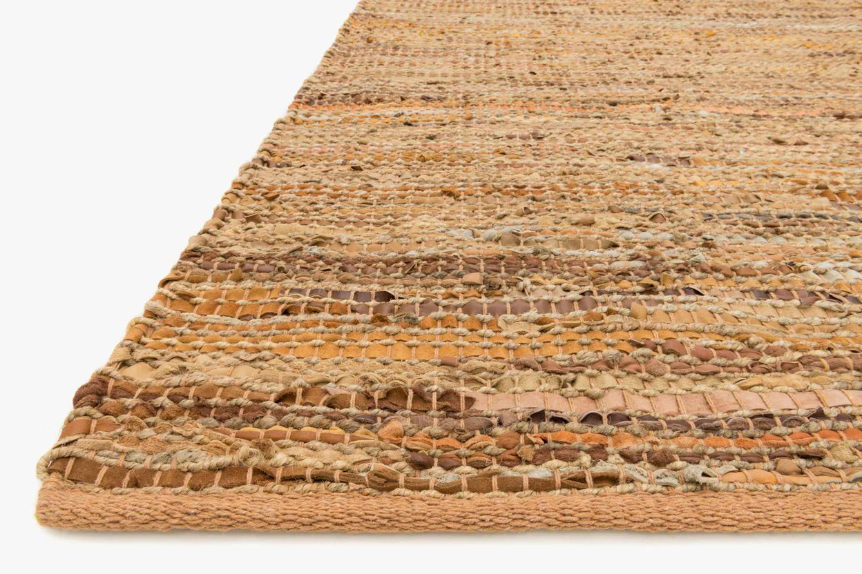 Tapis Edge en jute et coton