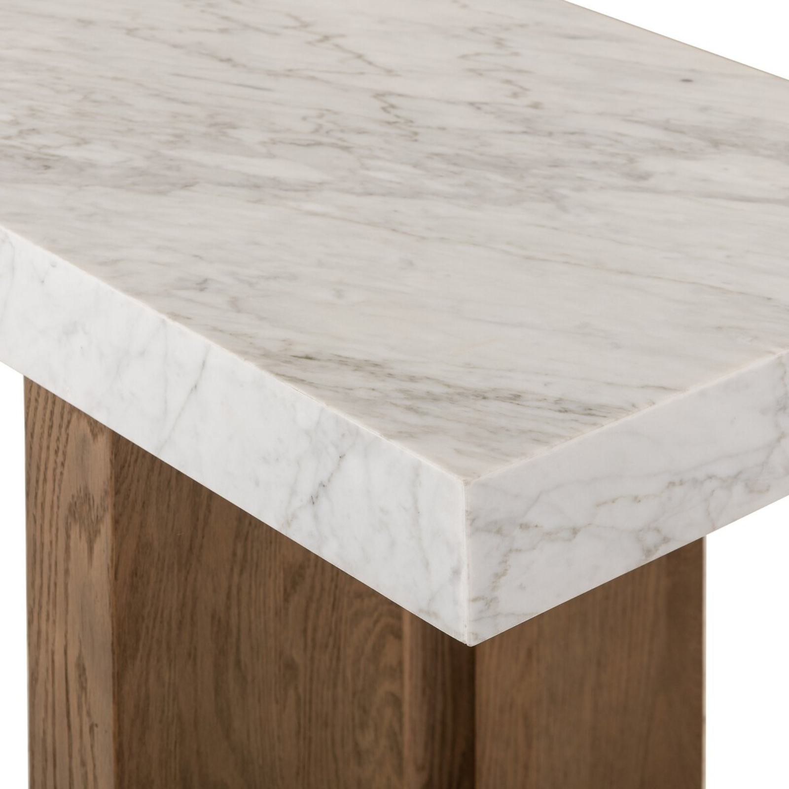 Console en marbre de Carrare