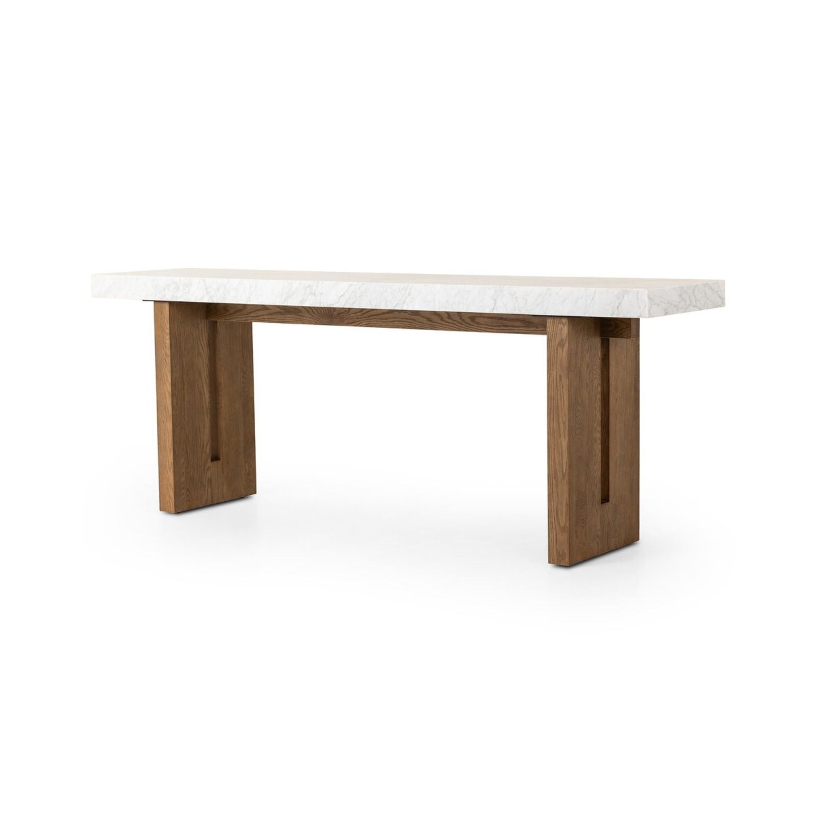 Console en marbre de Carrare