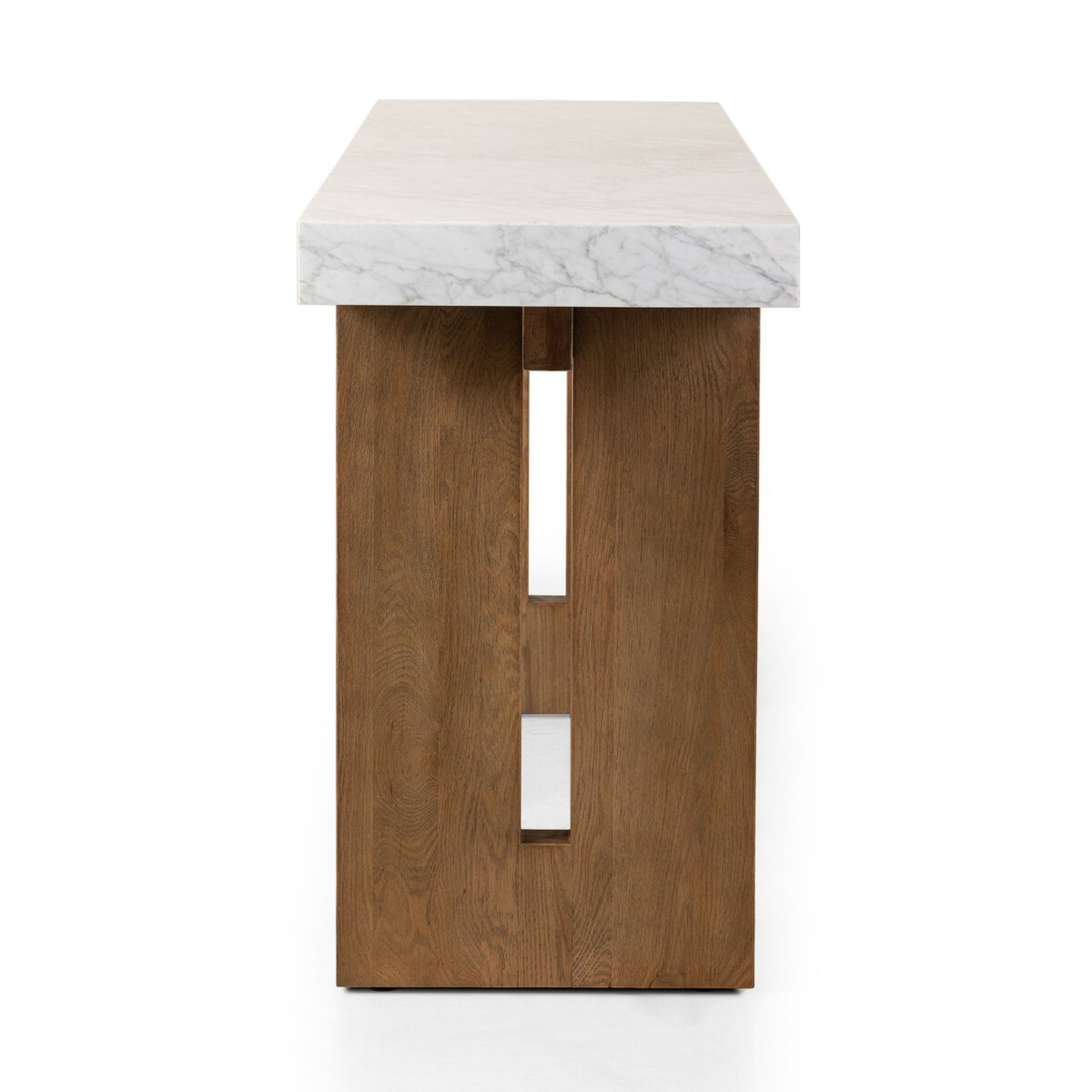 Console en marbre de Carrare