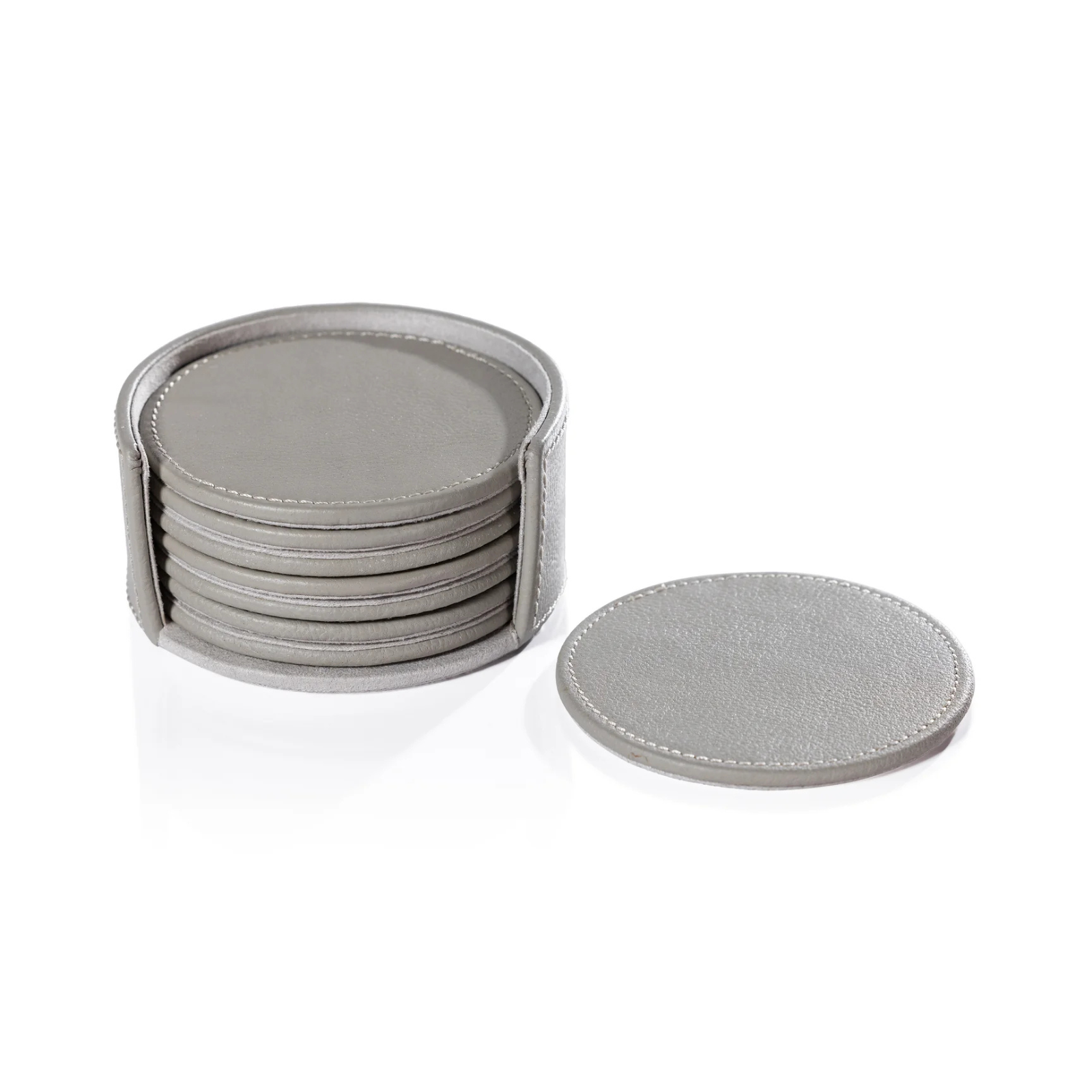 Sous-verres en cuir (lot de 8)