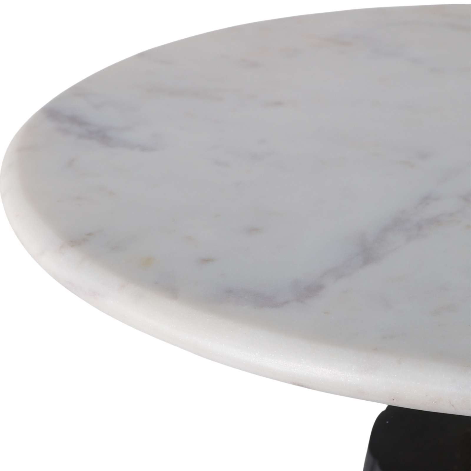 Table d'appoint avec plateau en marbre 