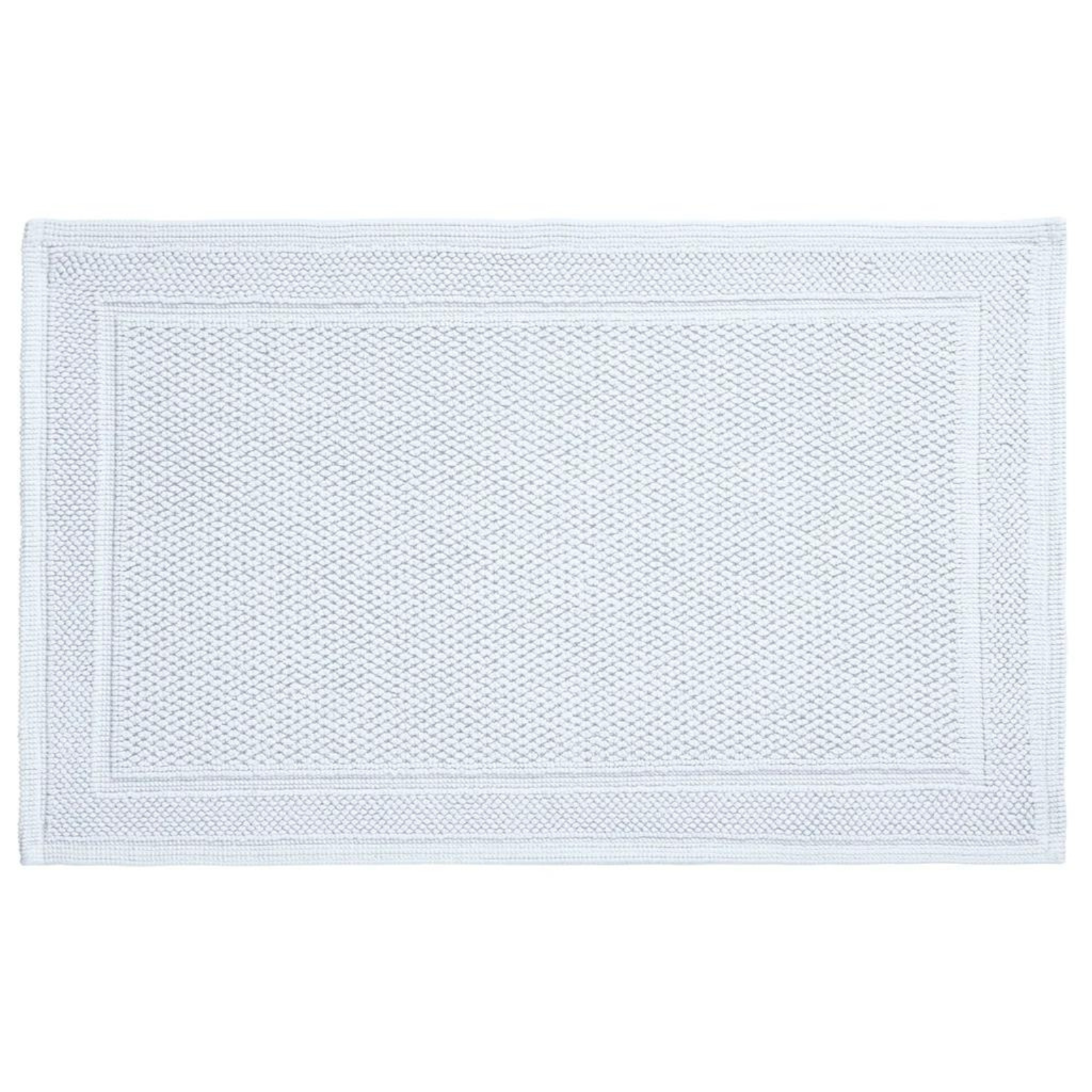 Tapis de bain en coton bouclé