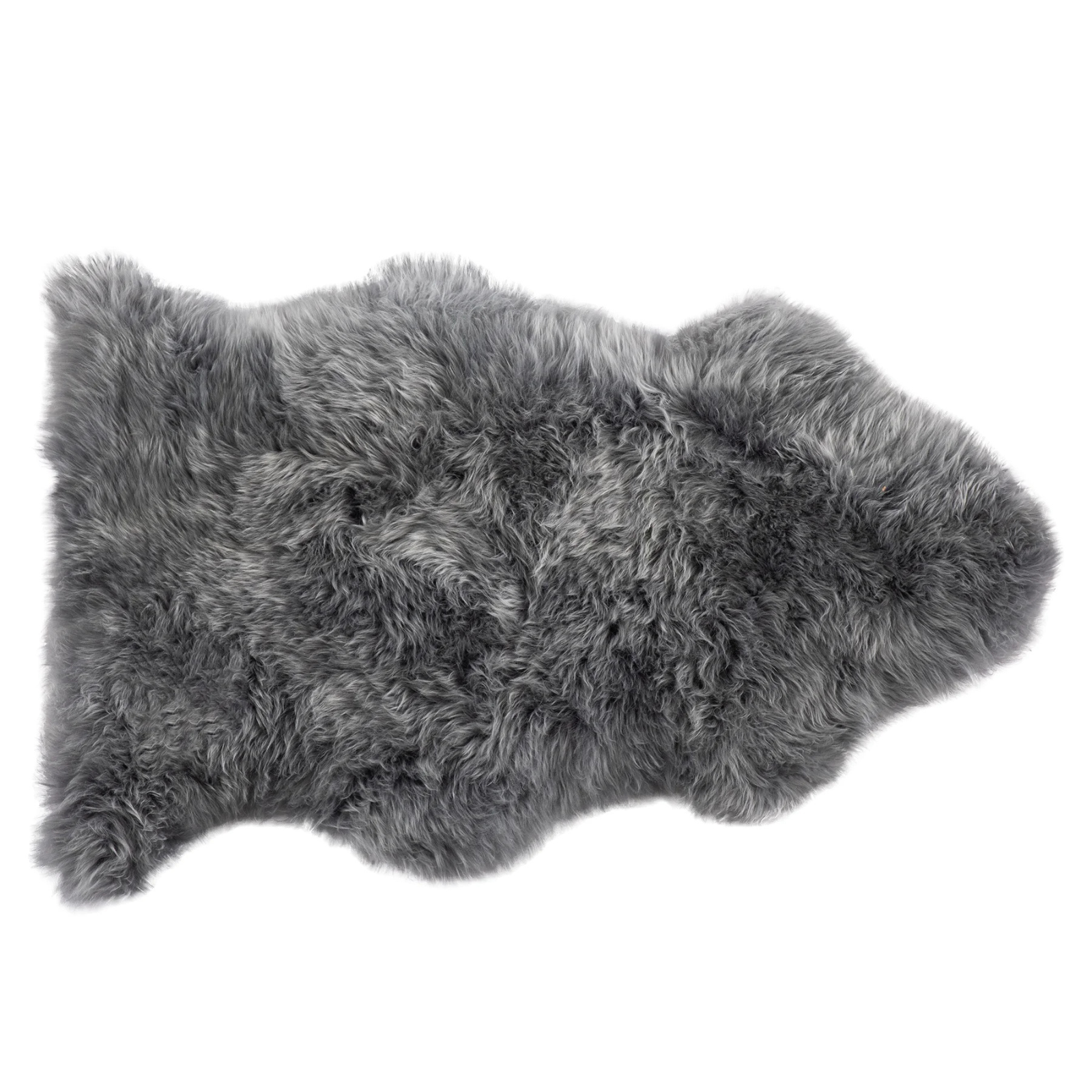 Tapis en peau de mouton longue laine 