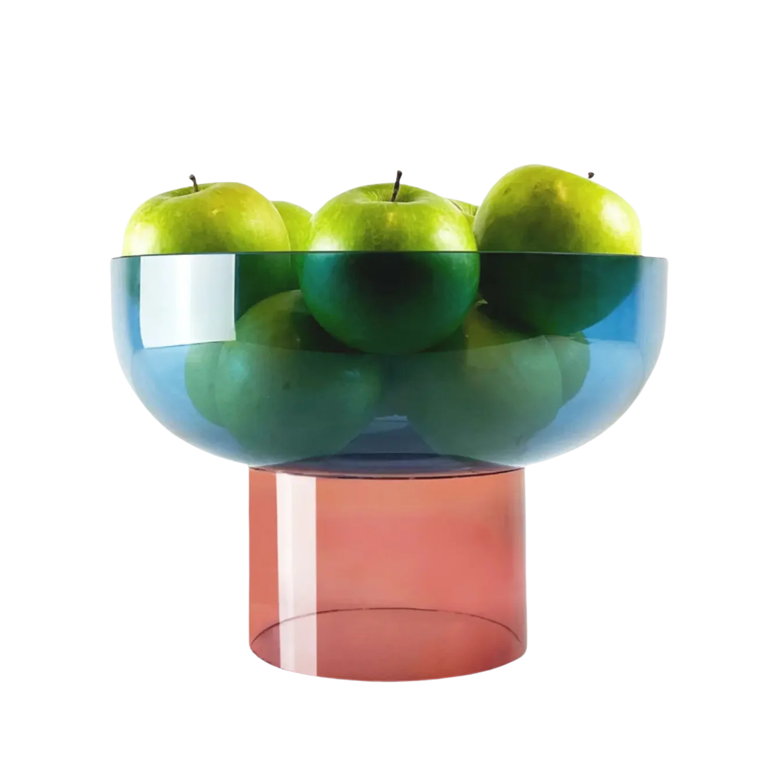 Bol à fruits et de service en verre