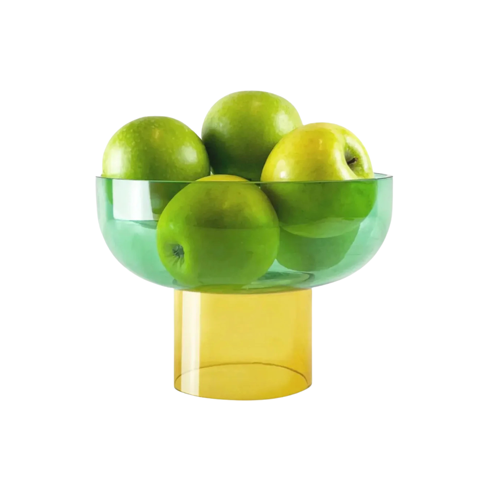 Bol à fruits et de service en verre
