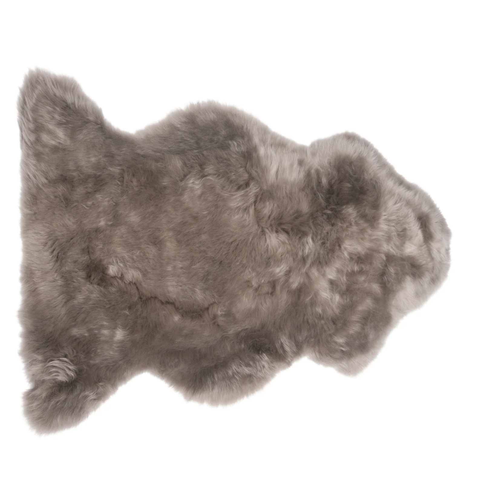 Tapis en peau de mouton longue laine 