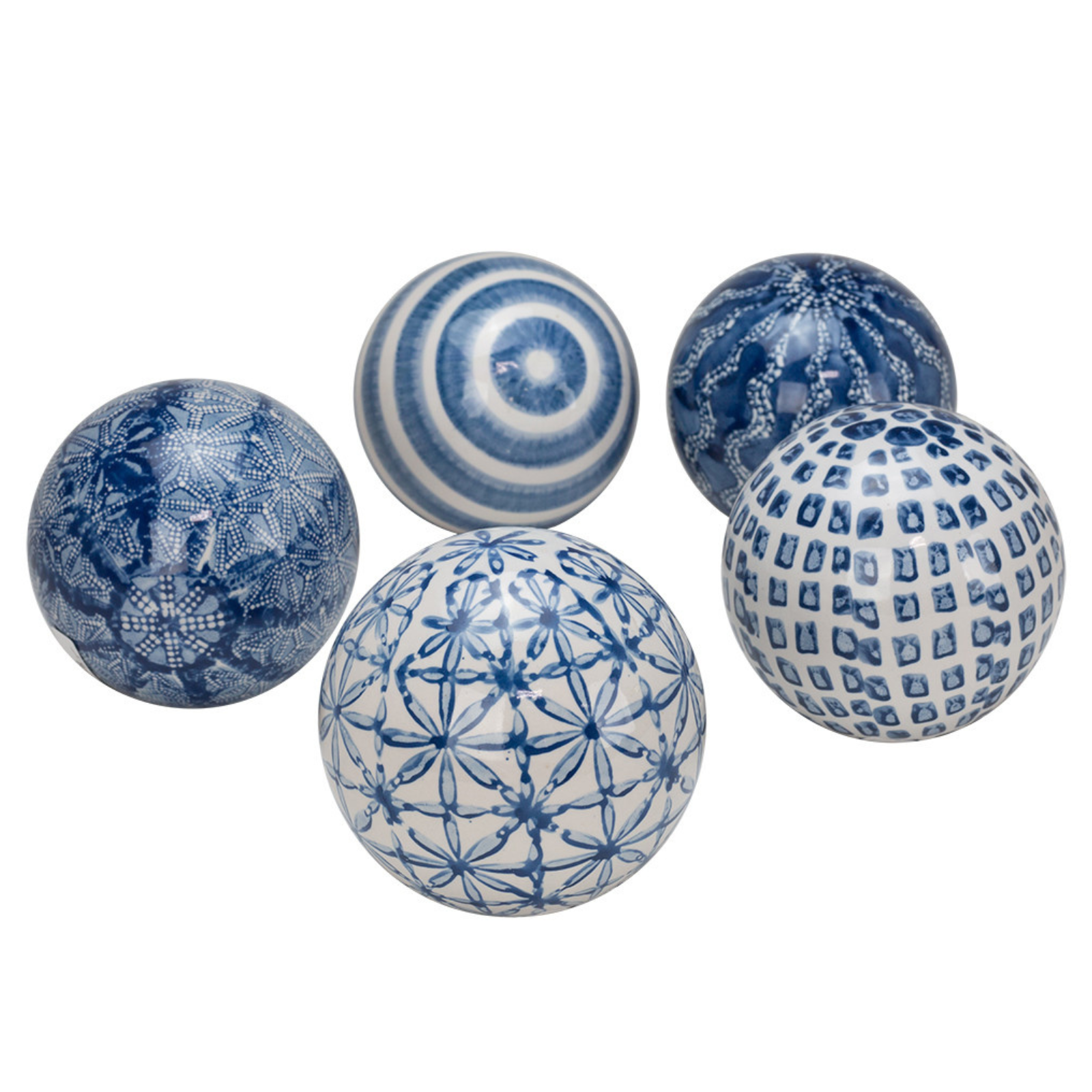 Ensemble de sphères côtières en céramique