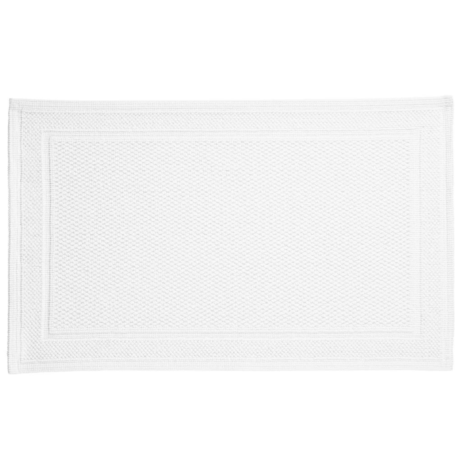 Tapis de bain en coton bouclé