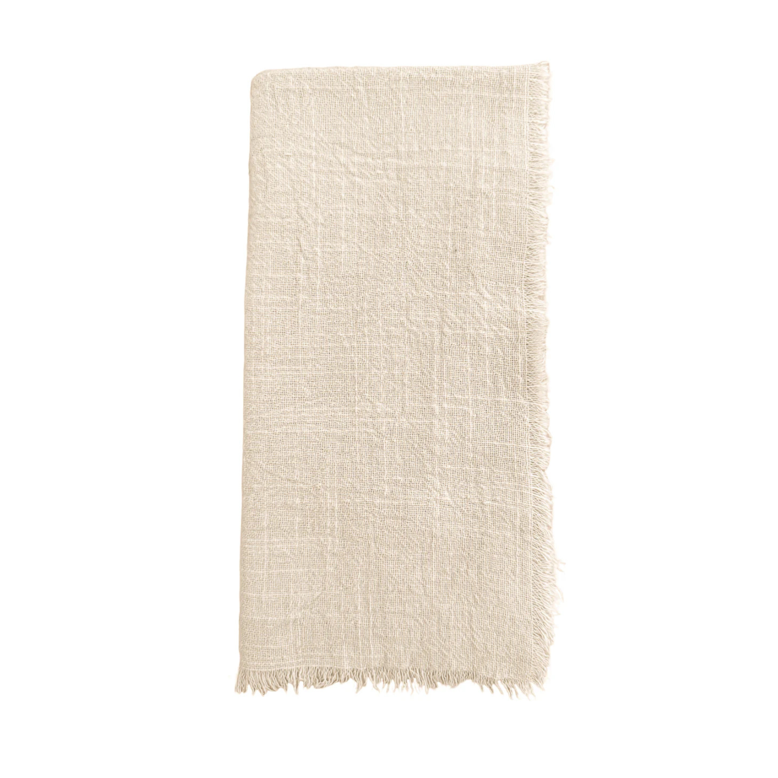 Serviettes en gaze de coton et lin (lot de 4)