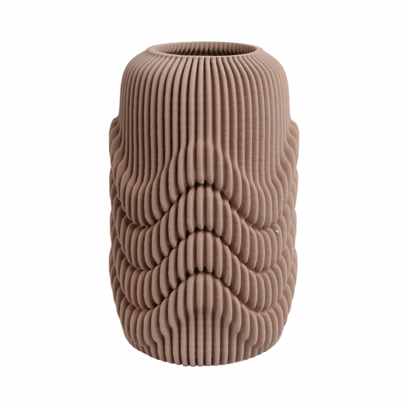 Vase en porcelaine imprimé en 3D Ethan