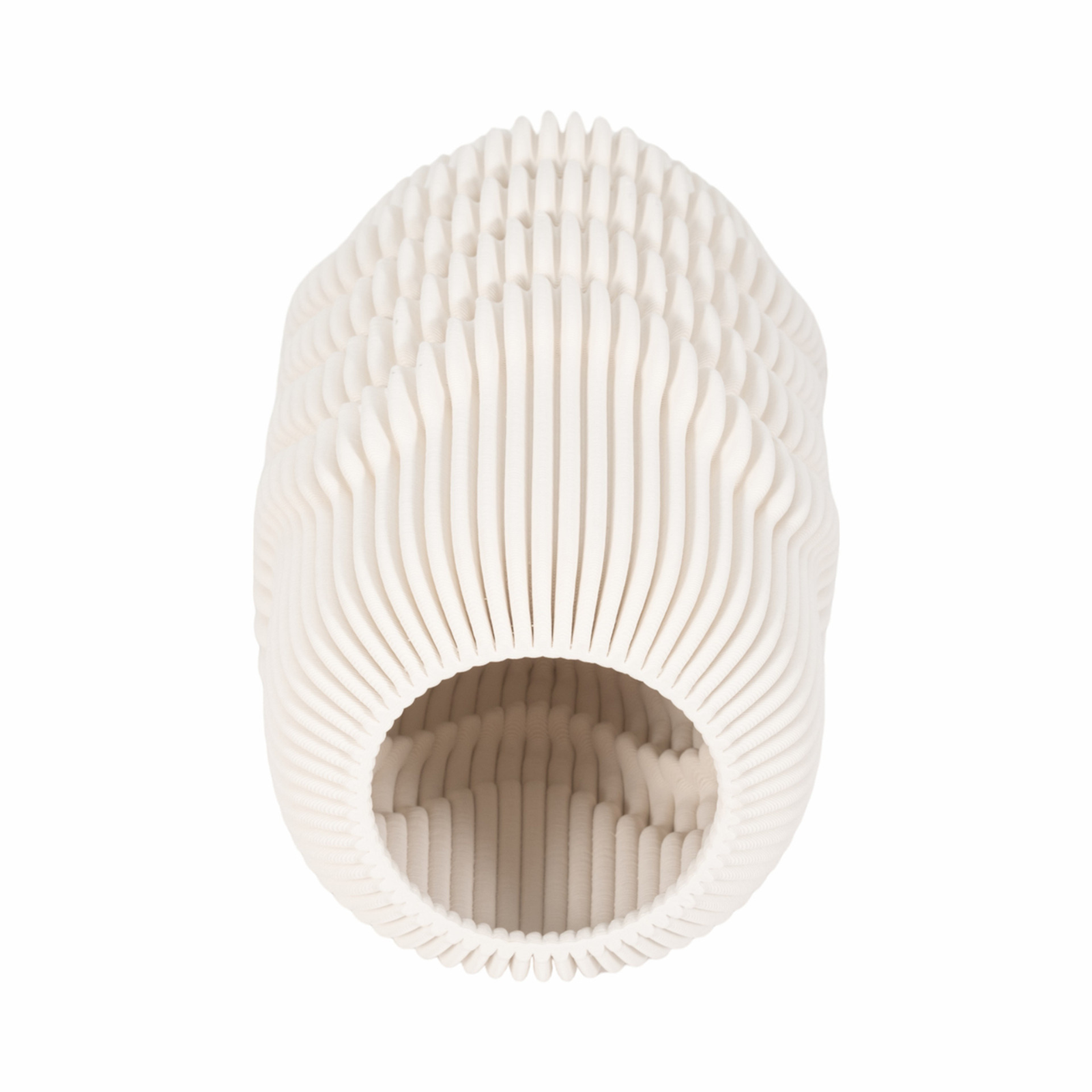 Vase en porcelaine imprimé Pravda en 3D
