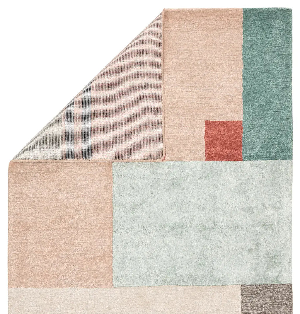 Tapis Syntax en laine et viscose