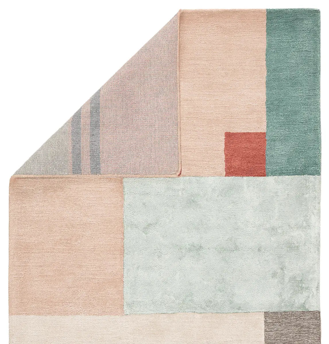 Tapis Syntax en laine et viscose
