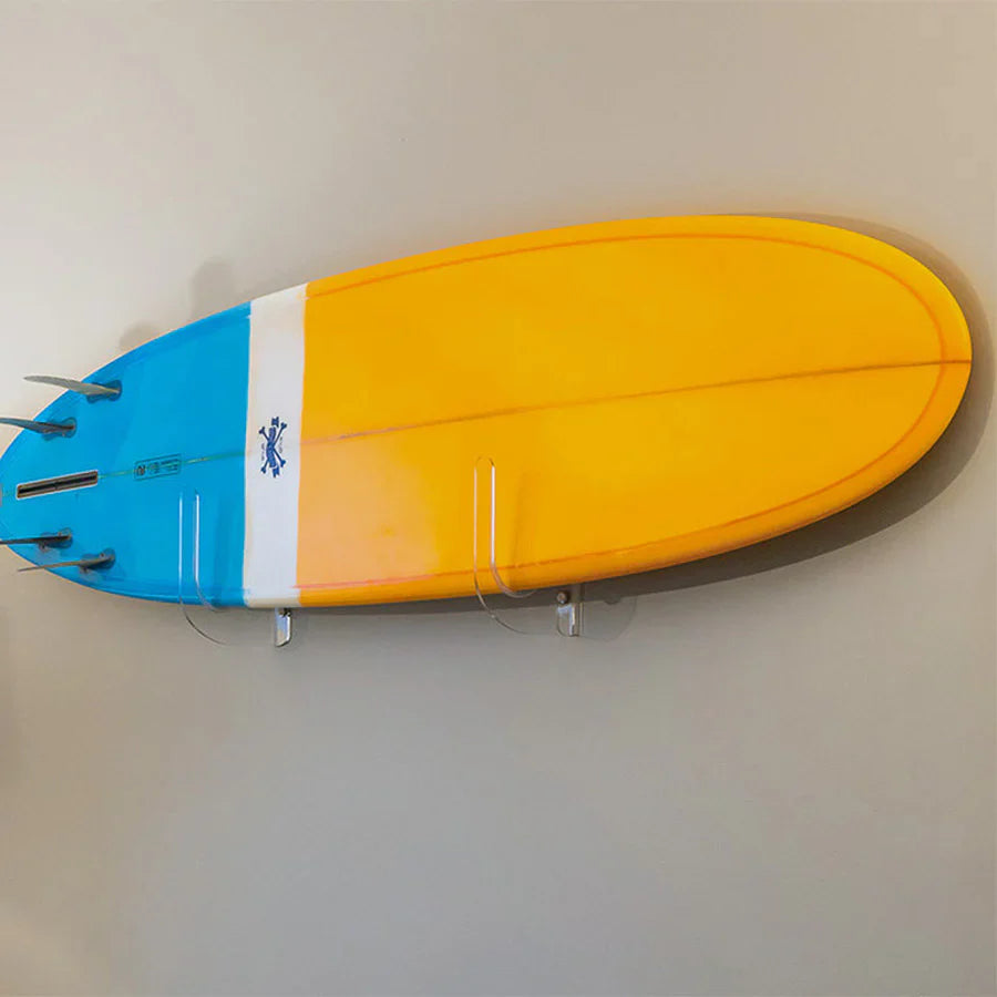 Support mural en acrylique pour planche de surf