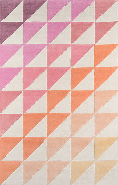 Tapis en laine Nuances de rose
