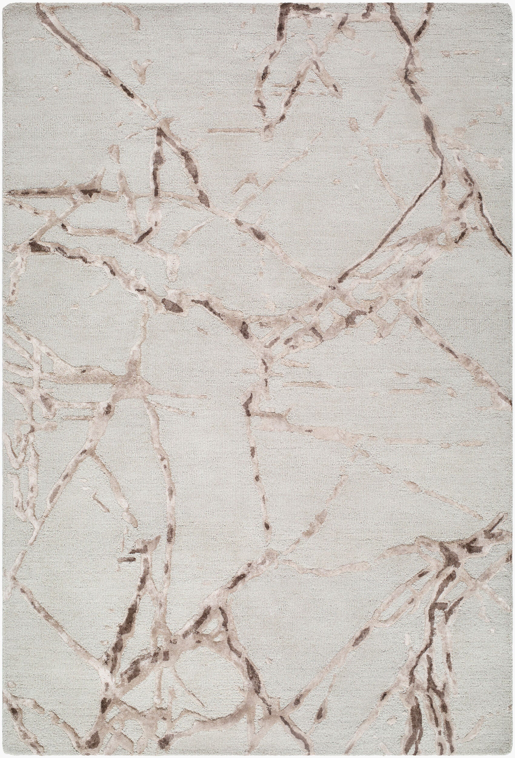 Tapis en laine et viscose Marmo