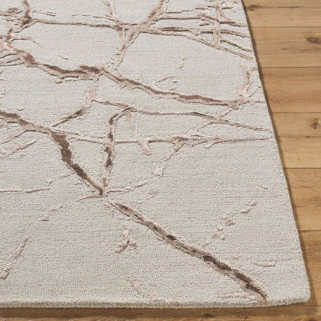 Tapis en laine et viscose Marmo